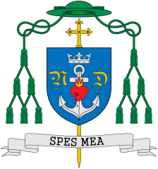 Blason S.E. Mgr François Maillet