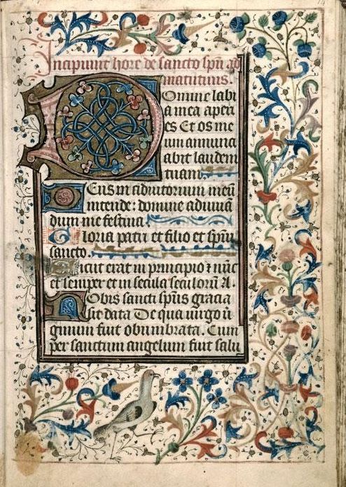 Livre dheures des chanoines Antelmi