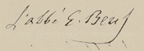 Signature Eugène Beuf