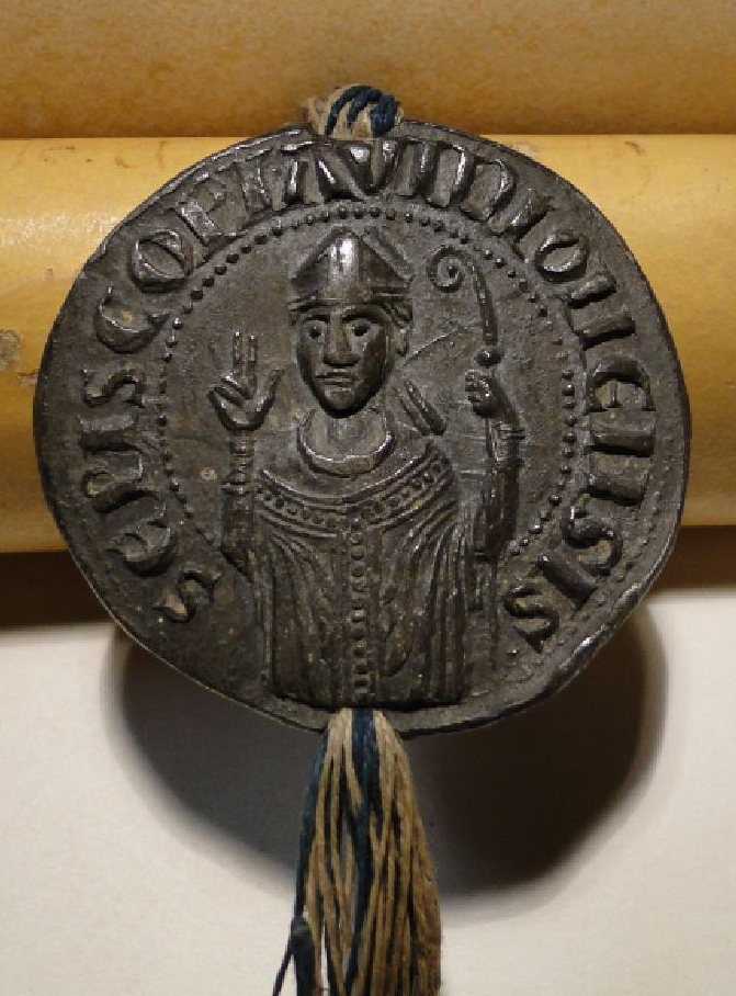 Sceau de Jacques de Via, évêque d'Avignon, 1315. sceau Jacques de Via 1315