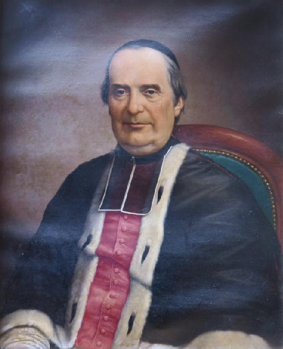 Possible portrait du chanoine Manfredi, presbytère de Brignoles. Manfredi